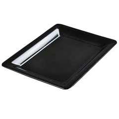 CFS4441603CS - Carlisle Palette Designer Displayware Wide Rim Rectangle Platter
