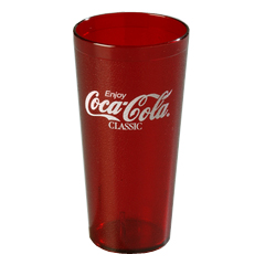 Coca-Cola&reg; Stackable Tumbler, Ruby 20 oz.