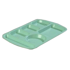 CFS586500CS - Carlisle Handled Economy Melamine Tray Variegated