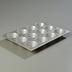 CFS601837CS - Carlisle Steeluminum&reg; Extra Large Cup Cupcake Pan