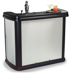 CFS755044CS - Carlisle Maximizer Portable Bar 56, 26-1/2, 48-1/2 - Stainless Steel