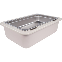 Coldmaster&reg; 6" Deep Full-Size Coldpan - White