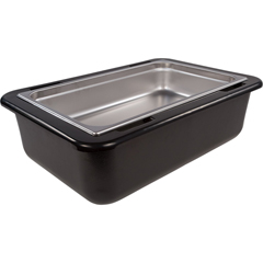 Coldmaster&reg; 6" Deep Full-Size Coldpan - Black
