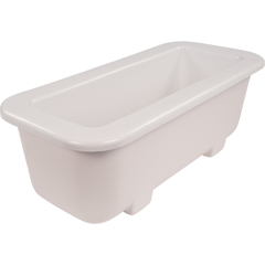 Coldmaster&reg; 6" Deep Half-Size Long Coldpan - White