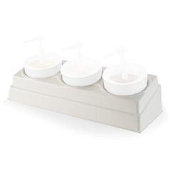 Buy 3-Crock Coldrock Organizer (Only) 26-1/2, 10-1/2, 6-3/4 - White