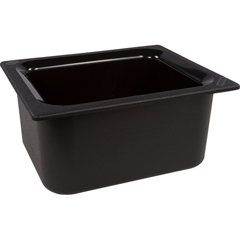 Coldmaster&reg; 6" Deep Half-Size Food Pan 192 oz. - Black