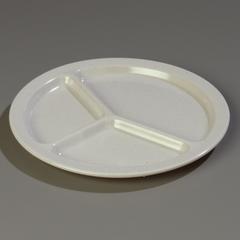 CFSKL10270CS - Carlisle Kingline 3-Compartment Plate