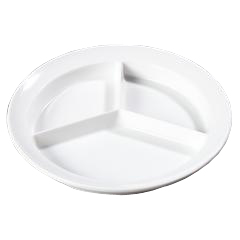 CFSKL20302CS - Carlisle Kingline 3-Compartment Plate