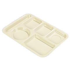 CFSP61425CS - Carlisle Left Hand Polypropylene Tray