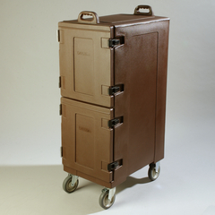 CFSPC600N01CS - Carlisle Cart Pan End Load Nylex Brown