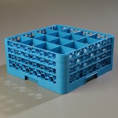 RACK 16 COMPT GLASS +3 CARLBLU