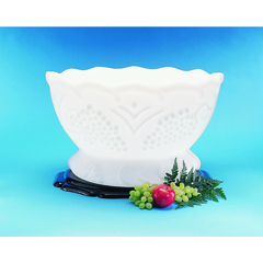 Buy Ice Sculptures Grecian Bowl - White