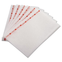 CHI8242 - Chicopee Chix&reg; White/Red Foodservice Towels