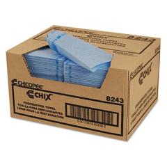 Chix® Blue/Blue Foodservice Towels