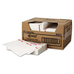 Buy Chix White/Red Foodservice Towels