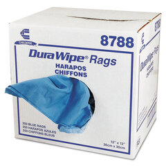 CHI8788 - Chicopee DuraWipe&reg; Creped Blue Towels