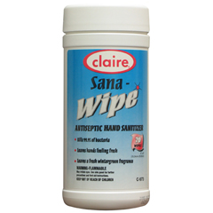CLA973 - ClaireSana-Wipe Hand Sanitizing Wipes