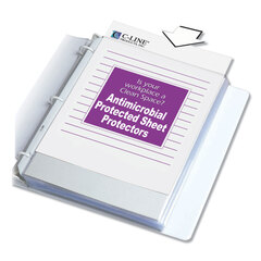Buy Top Loading Sheet Protectors with Anti-Microbial Protection