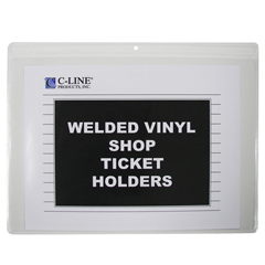Buy Clear Vinyl Shop Ticket Holders