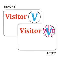Buy Times Up! Self-Expiring Time Sensitive One-Day Spot Visitor Badge