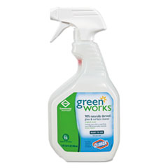 CLO00459 - Clorox Green Works Natural Glass & Surface Cleaner RTU