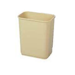 Commercial Plastic Rectangular Wastebasket
