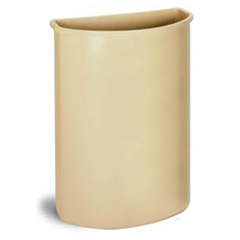 CON8321BE - Continental Half Round Wall Hugger Receptacle
