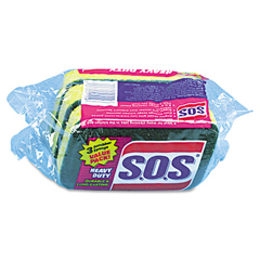 S.O.S� Heavy-Duty Scrubber Sponge