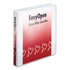 Cardinal&reg; EasyOpen&reg; Extra-Wide ClearVue&trade; Slant-D&reg; Binder