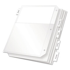 Buy Ring Binder Poly Pockets with Index Tabs