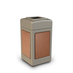 CZP720316 - Commercial Zone Products38-Gallon StoneTec Panel Container