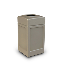 CZP732102 - Commercial Zone Products38-Gallon Square Waste Container