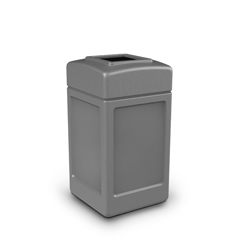 CZP732103 - Commercial Zone Products38-Gallon Square Waste Container