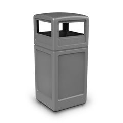 CZP73290399 - Commercial Zone Products38-Gallon Square Waste Container with Dome Lid