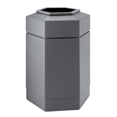 CZP737103 - Commercial Zone Products30-Gallon Hexagon Waste Container