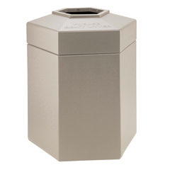 CZP737202 - Commercial Zone Products45-Gallon Hexagon Waste Container