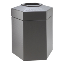 CZP737224 - Commercial Zone Products45-Gallon Hexagon Waste Container