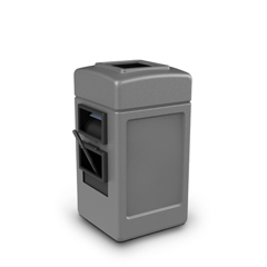 CZP755103 - Commercial Zone ProductsSquare Waste Container & Windshield Service Center