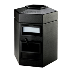 CZP755201 - Commercial Zone ProductsHexagon Large Waste Container & Windshield Service Center