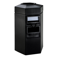 CZP755301 - Commercial Zone ProductsHexagon Extra Large Single-Sided Waste Container & Windshield Service Center