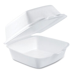 Foam Hinged Lid Carryout Containers