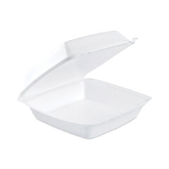 Foam Hinged Lid Carryout Containers