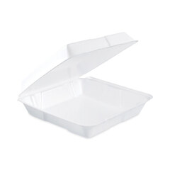 Foam Hinged Lid Carryout Containers