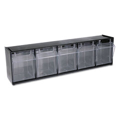 Five-Bin Horizontal Tilt Bin� Interlocking Storage System