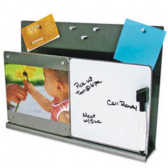 Buy deflect-o MyStyle Stainless Steel DocuPocket with White Board