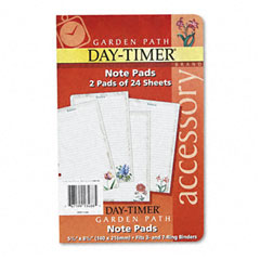 Day-Timer® Garden Path Design Note Pad