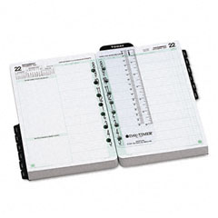 Day-Timer&reg; Planner Refill Pages, Two-Page-Per-Day Original Format