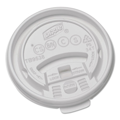 DXETB9538X - Dixie&reg; Plastic Lids for Dixie Sage Collection Hot Drink Cups