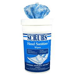 Buy Antimicrobial SCRUBS Hand Sanitizer Wipes
