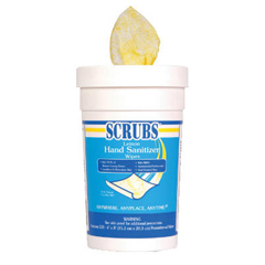 Buy Antimicrobial SCRUBS Hand Sanitizer Wipes